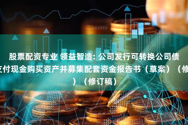 股票配资专业 领益智造: 公司发行可转换公司债券及支付现金购买资产并募集配套资金报告书（草案）（修订稿）